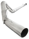 5" Down Pipe Back, Race System, without bungs, without muffler, - PLM Series, 2011-2022 F250/350/450 6.7L