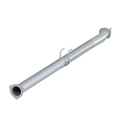 4" Race Pipe without bungs, AL, 2011-2016 F250/350/450 6.7L