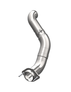 4" Turbo Down Pipe, AL- EO # D-763-1, 2015 6.7L Powerstroke - Non Cab & Chassis Only